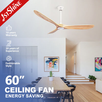 Goede prijs 60 in Motor van de 3 Blad de Houten Plafondventilator gelijkstroom in Commercieel Modern Huis Online