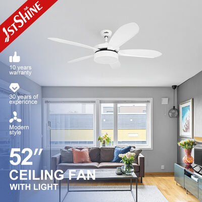 Goede prijs 52 inch 6 snelheden afstandsbediende LED plafondventilator met 5 ABS-bladen Online