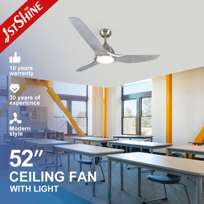 Goede prijs OEM 52 Duim220v Dimmable van de LEIDENE het Plastic Embleem Plafondventilatordouane Online