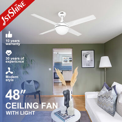 Goede prijs 230V 50HZ OEM 4 Iron Blades Dimmable Remote LED Plafond ventilator licht Online