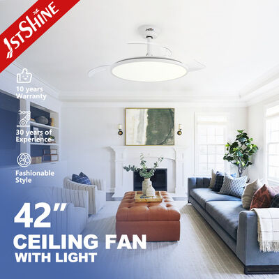 Goede prijs Ultra-dun Smart Led Plafondventilator Licht 3 Kleur Led Licht Wit Moderne Online